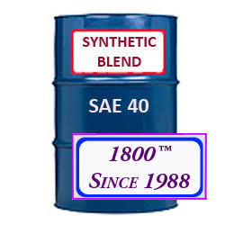 SYNTHETIC BLEND MOTOR OIL SAE 40